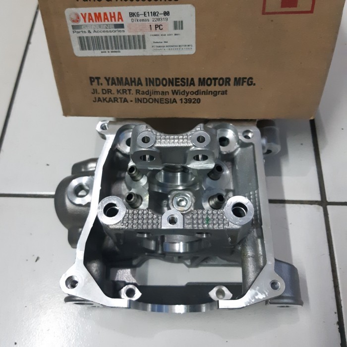 Jual Produk Cylinder Head Assy-Blok Head Yamaha R15 V3 Asli BK6-E1102 ...