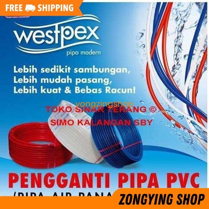 Jual PIPA AIR DINGIN WESTPEX 20 MM 3/4