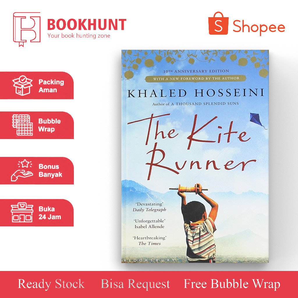 Jual The Kite Runner by Khaled Hosseini (English) | Shopee Indonesia