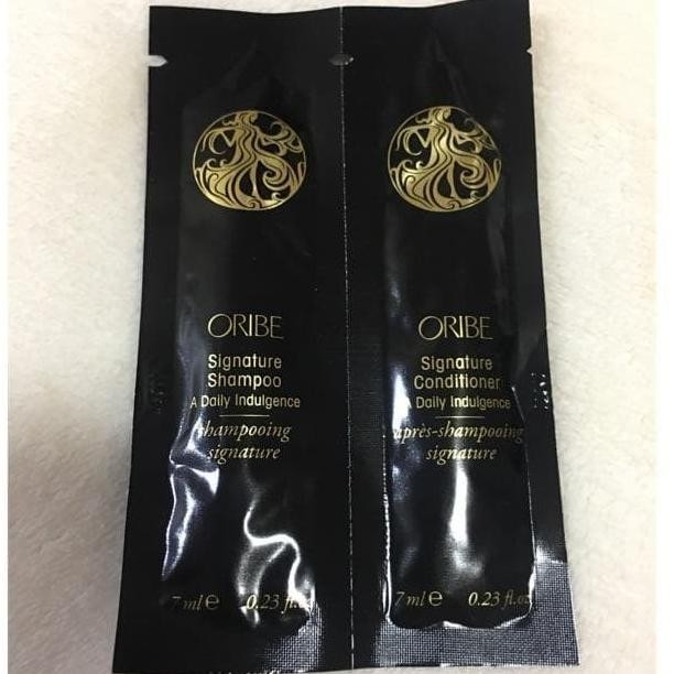 Jual Oribe Signature Shampoo and Conditioner sample travel size 7ml ...