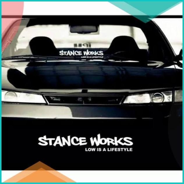 Jual STICKER STANCE WORKS STICKER MOBIL MOTOR CUTTING 8JVLZ4 ...