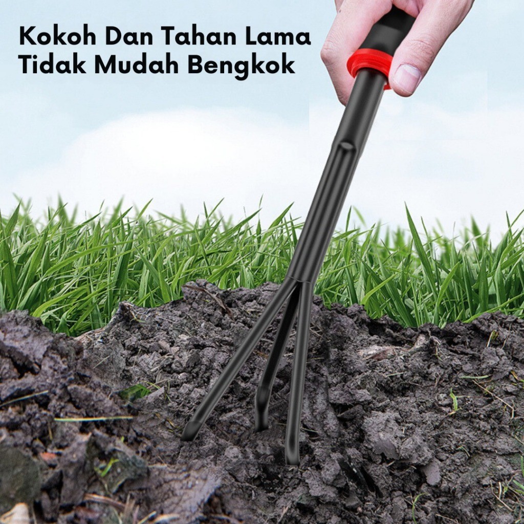 Jual murah mitsushi melonggarkan tanah rake taman alat pertanian ...
