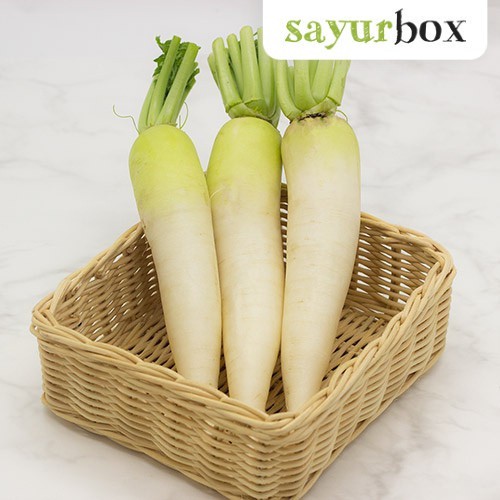 Jual White Raddish Konvensional 1 kg Sayurbox | Shopee Indonesia