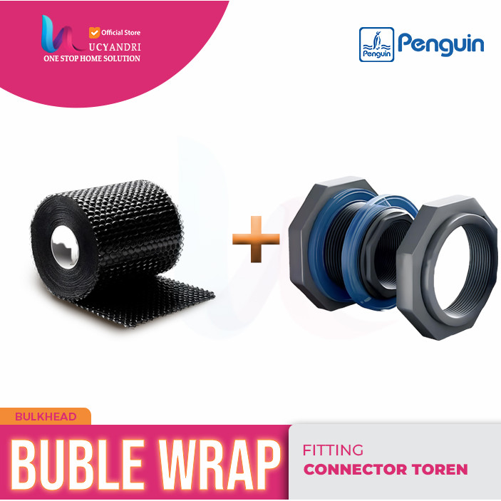 Jual Fitting Vlok Flock Ring PENGUIN 3 Inch / Bulkhead / Vault Ring Mur ...