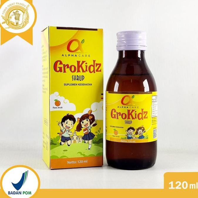 Jual ALPHACARE GROKIDZ SYRUP (120 ML) / GRO KIDS SIRUP | Shopee Indonesia