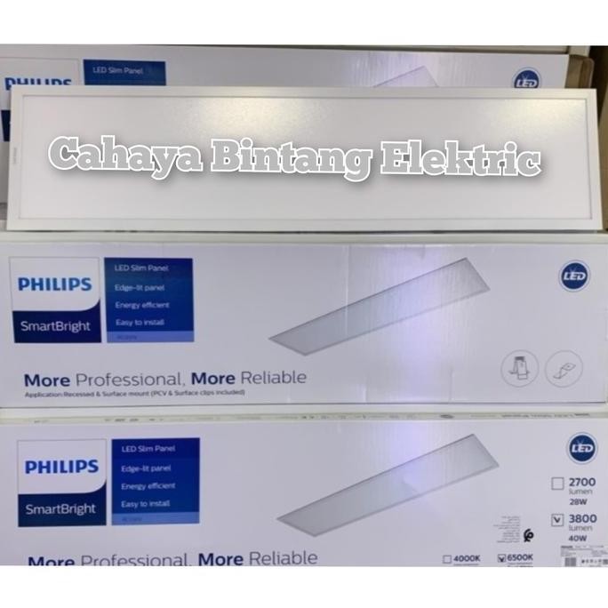 Jual PHILIPS RC091V LED PANEL CEILING LED38S 40W 40WATT 30X120 | Shopee ...