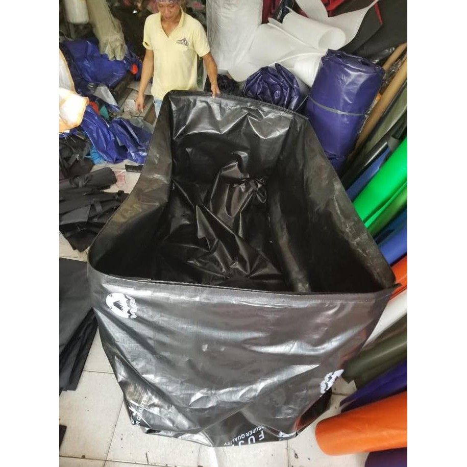 Jual Terpal Kolam A12 Hitam Uk. 250X100X100 | Shopee Indonesia