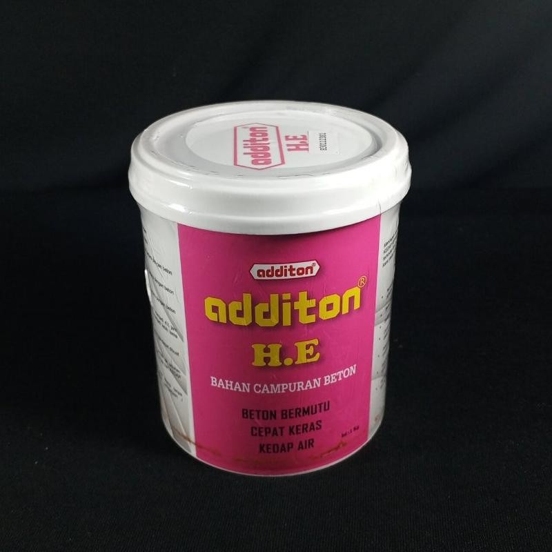 Jual ADDITON H.E Bahan Campuran Pengeras Beton 1 KG | Shopee Indonesia