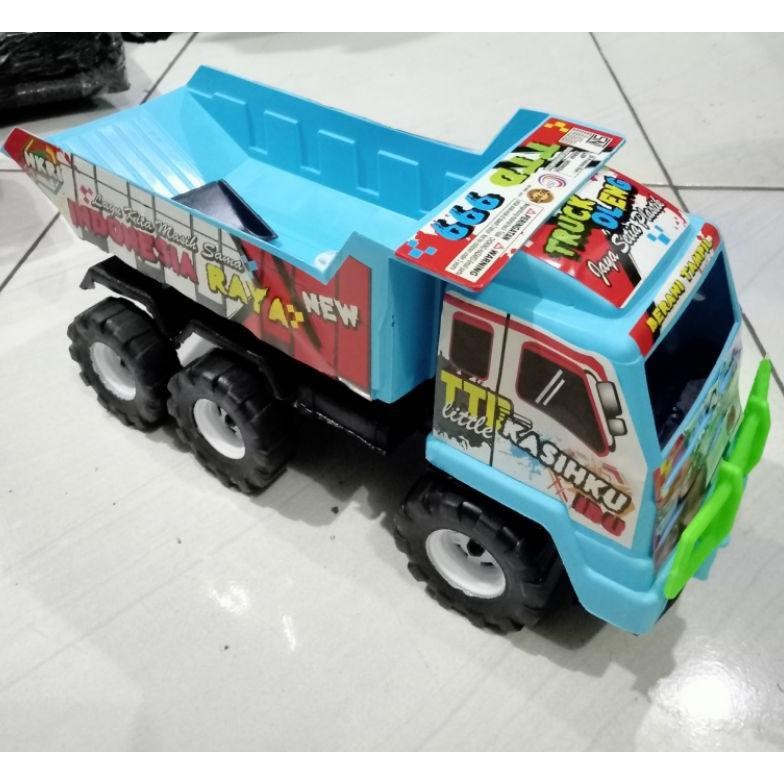 Jual Of14 Mainan Truck Pasir Truck Oleng Ttd New | Shopee Indonesia