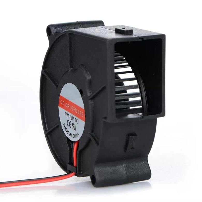 Jual Blower Fan 7530 Kipas Keong 7.5cm x 3cm Sentrifugal Oil 12V DC ...