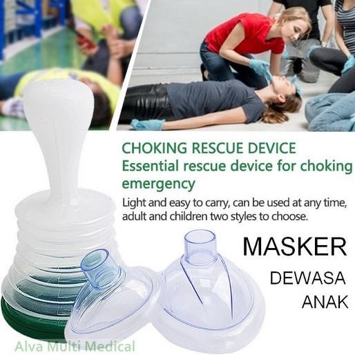 Jual New // Masker Cpr Choking Resusitasi / First Aid Rescue Kit Mask ...