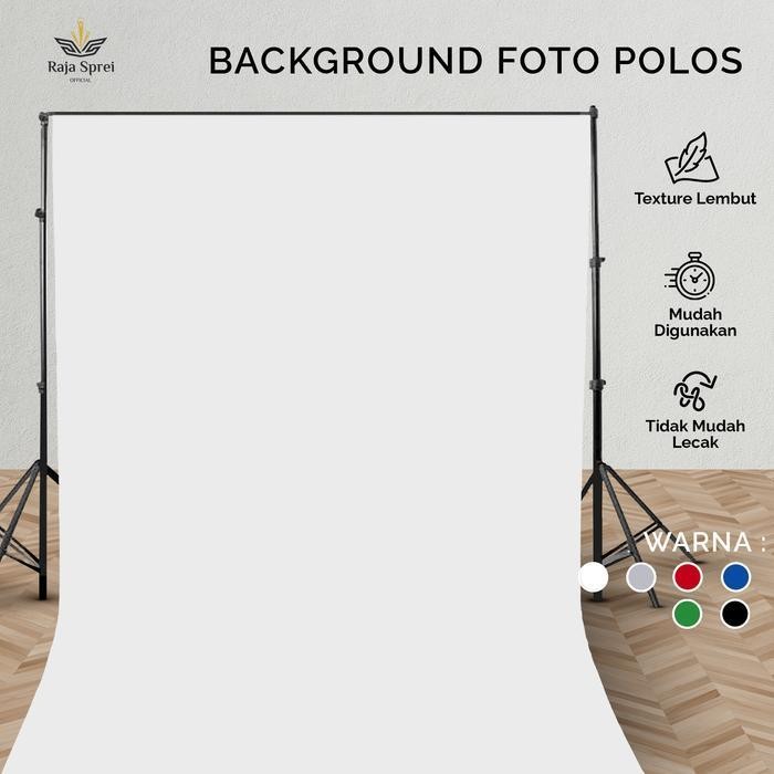 Jual Lp Kain Background Foto Polos Putih/Kain Backdrop Poto/Kain Foto ...