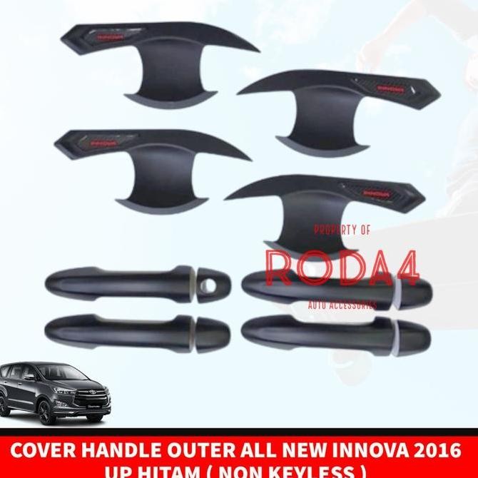 Jual Paket Outer Handle Pegangan Pintu Mobil Tank Cover All New Innova ...