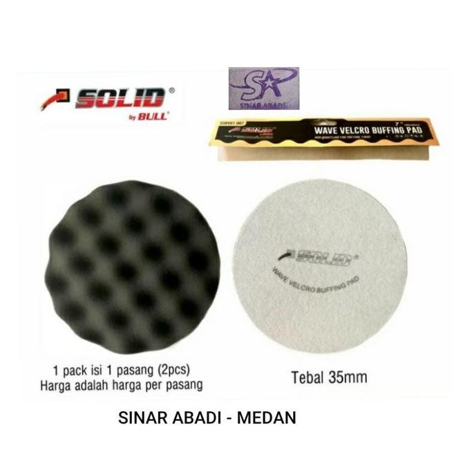 Jual BUSA POLES MOTOR MOBIL 5 Inch SPON POLES / WAFE POLISHER BUFF ...