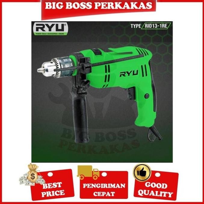 Jual Tekiro Ryu Rid 13-1 Re Impact Drill Mesin Bor Beton Listrik Kayu ...