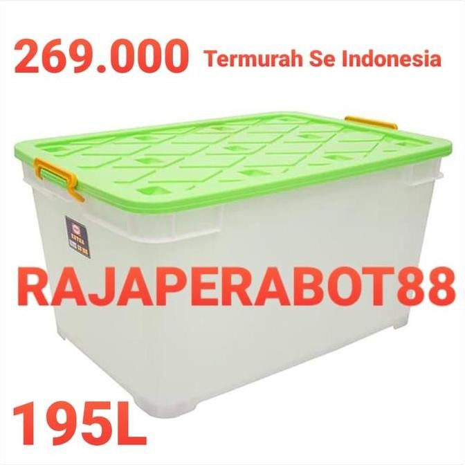 Jual Shinpo SIP 126 Extra Container Box cb 195 liter | Shopee Indonesia