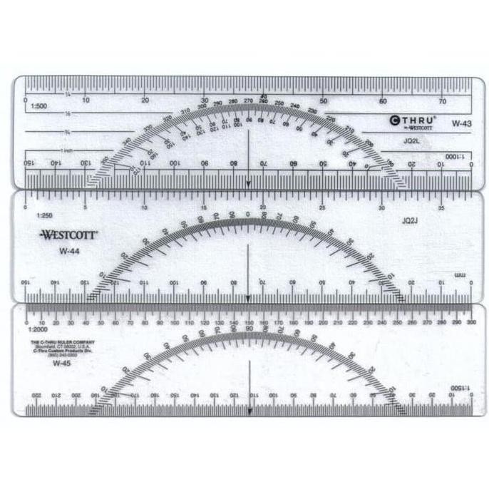 Jual Penggaris Protactor W 43 Metric Protractor Ruler New Stok | Shopee ...
