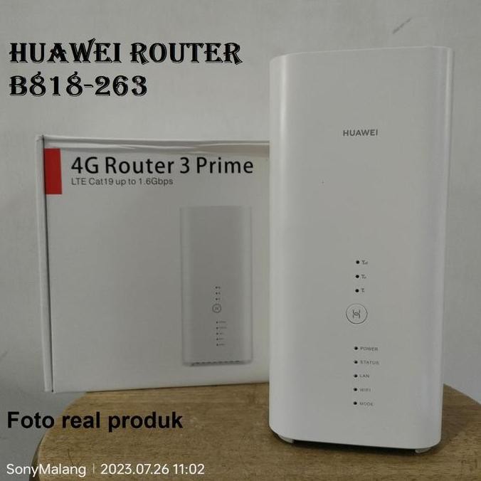 Jual Huawei 4G Router 3 Prime B818-263 Cat 19 Lte Bukan Orbit New Stok ...