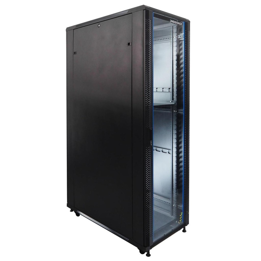 Jual Rack Server 42U Indorack Ir11542G Close Rack Glass Door Depth ...