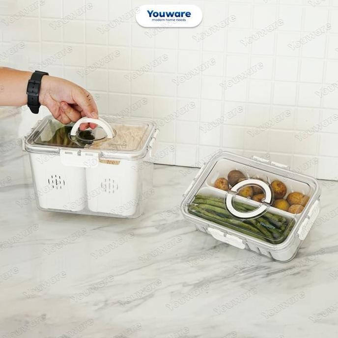 Jual Youware - Ginney NEW!! Portable Food Container / Kotak Penyimpanan ...