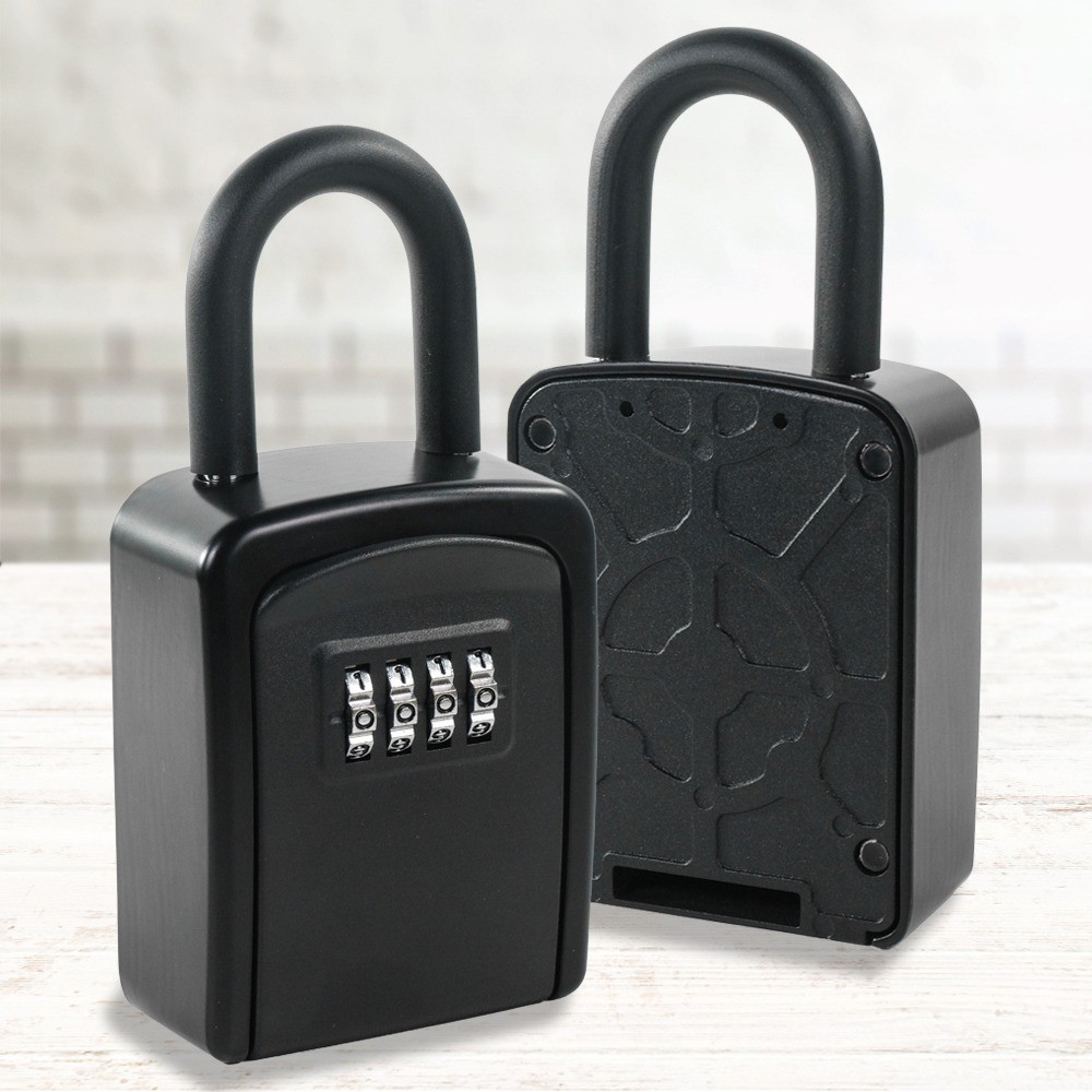 Jual TECNOPRO - MOOL Kotak Brankas Safety Lock Box Metal 4 Digit ...