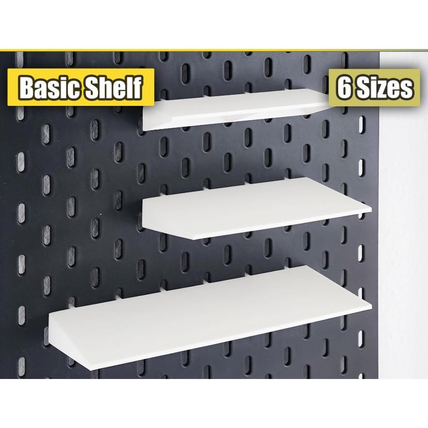 Jual Pegboard Skadis Rak Display tray organizer 6 ukuran | Shopee Indonesia