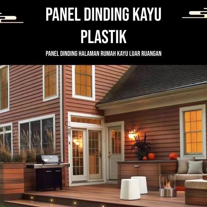 Jual LAIV Ceiling WPC Plafon Dinding WoodPanel Outdoor Pagar Lantai ...