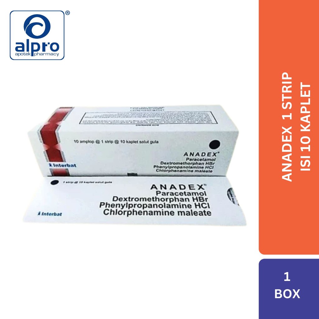 Jual Anadex 10X10S | Shopee Indonesia