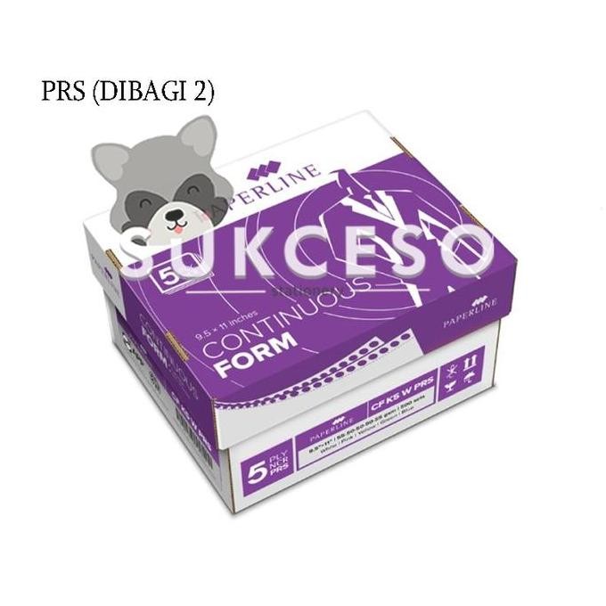 Jual NEW Paperline PPL Continous Form 5 Ply Warna (PRS) / Kertas CF K5 ...