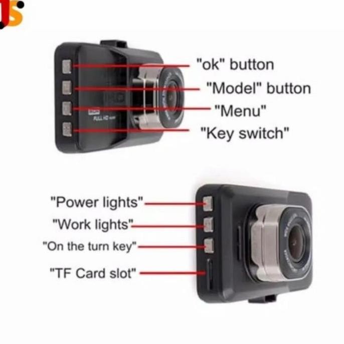 Jual Promo Kamera Mobil Dash Cam 2 Kamera - DVR Car Dual Camera Dash ...