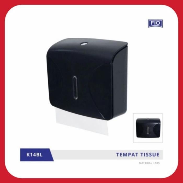 Jual Tempat Tissue Lembaran/Box Tissue Dinding Gantung Hitam/Putih Tisu ...
