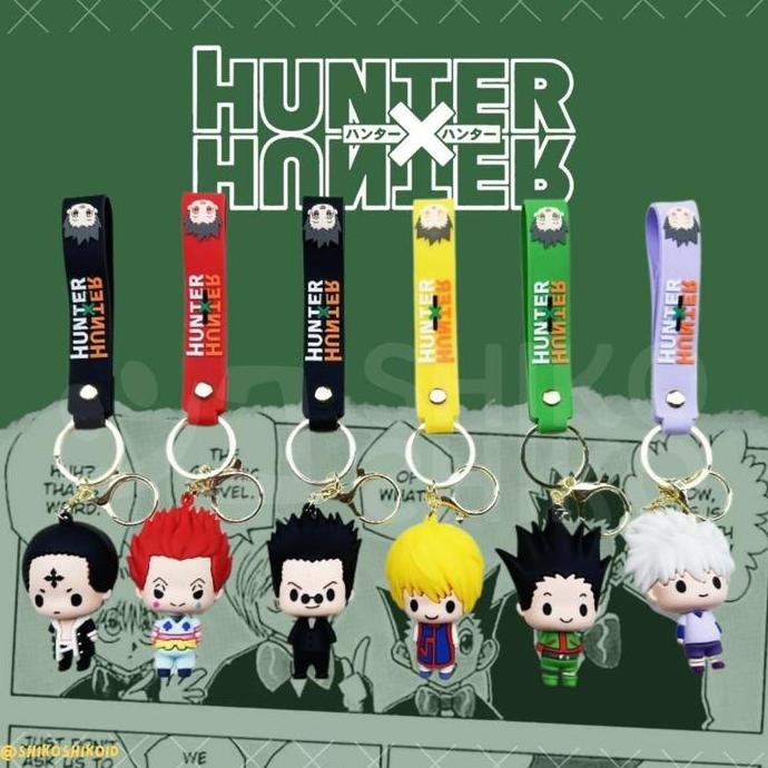 Jual Stok Terbatas Keychain Gantungan Kunci Hunter X Hunter Hisoka ...
