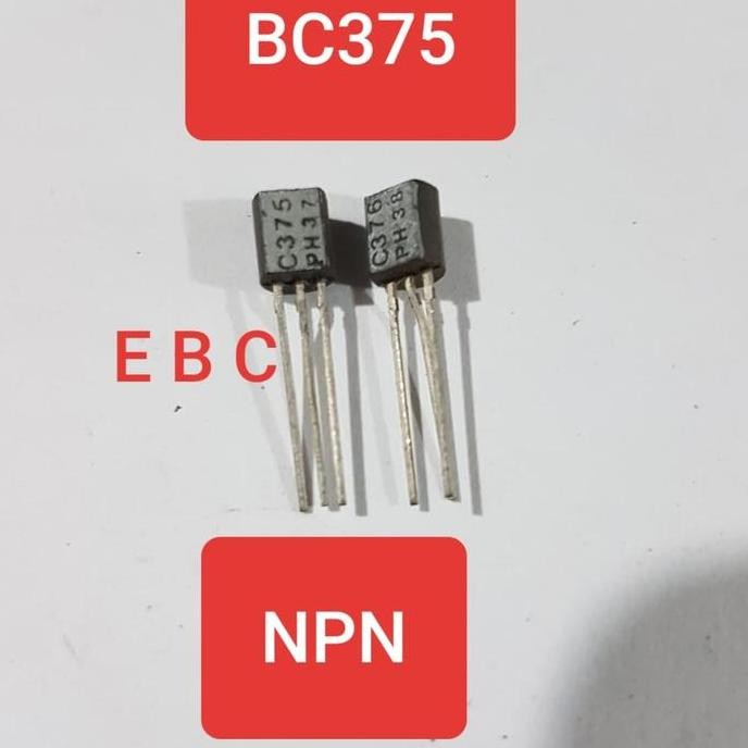 Jual TRANSISTOR BC375 BC 375 C375 C 375 NPN | Shopee Indonesia