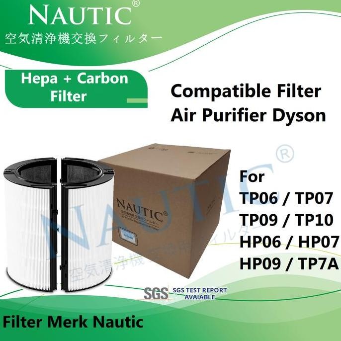 Jual Dyson Glass Hepa+Carbon Air Purifier Filter Tp06 Tp07 Tp09 Tp10 ...