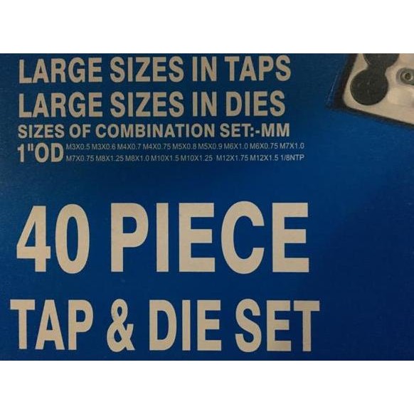 Jual Spot Tap Snay And Die Set 40 Pcs | Shopee Indonesia