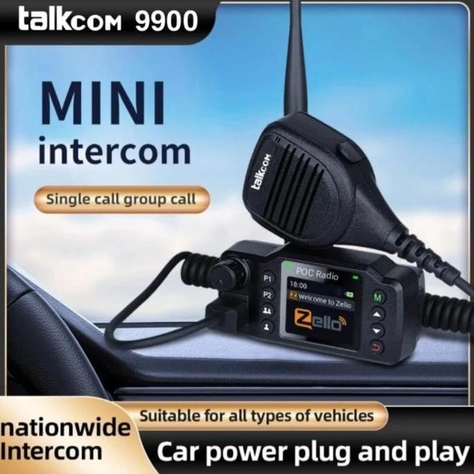 Jual Radio Rig Mini POC Talkcom 9900 Zello POC Global Walkiefleet Ts3 ...
