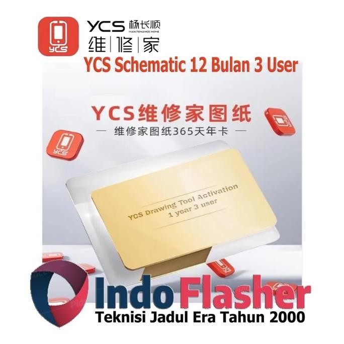 Jual SCHEMATIC YCS SCHEMATICS YCS SKEMATIK YCS 1 YEAR 3 USERS YCS