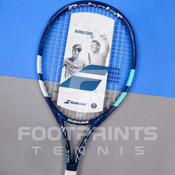 Jual Raket Tenis Babolat Wimbledon 27 105 2025 Tennis Racket 280 Gr ...