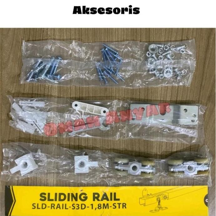 Jual Rel Sliding / Rel Track / Rel Track Sliding untuk Pintu Kayu ...