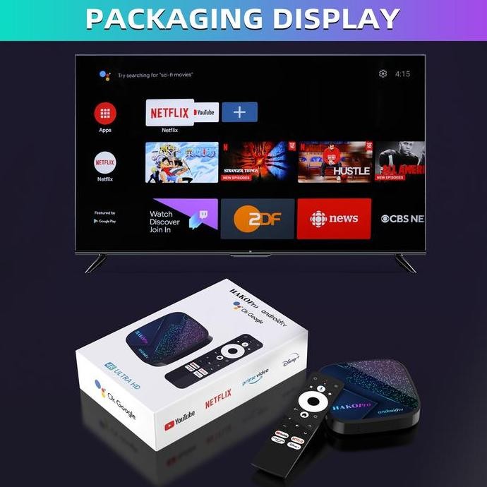 Jual TJBox Hako Pro Android 11 Android Tv Box With Google ...