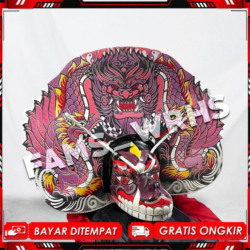 Jual (LANGSUNG BELI) Barongan Anak Ukuran Jumbo Spons Devil Barongan ...