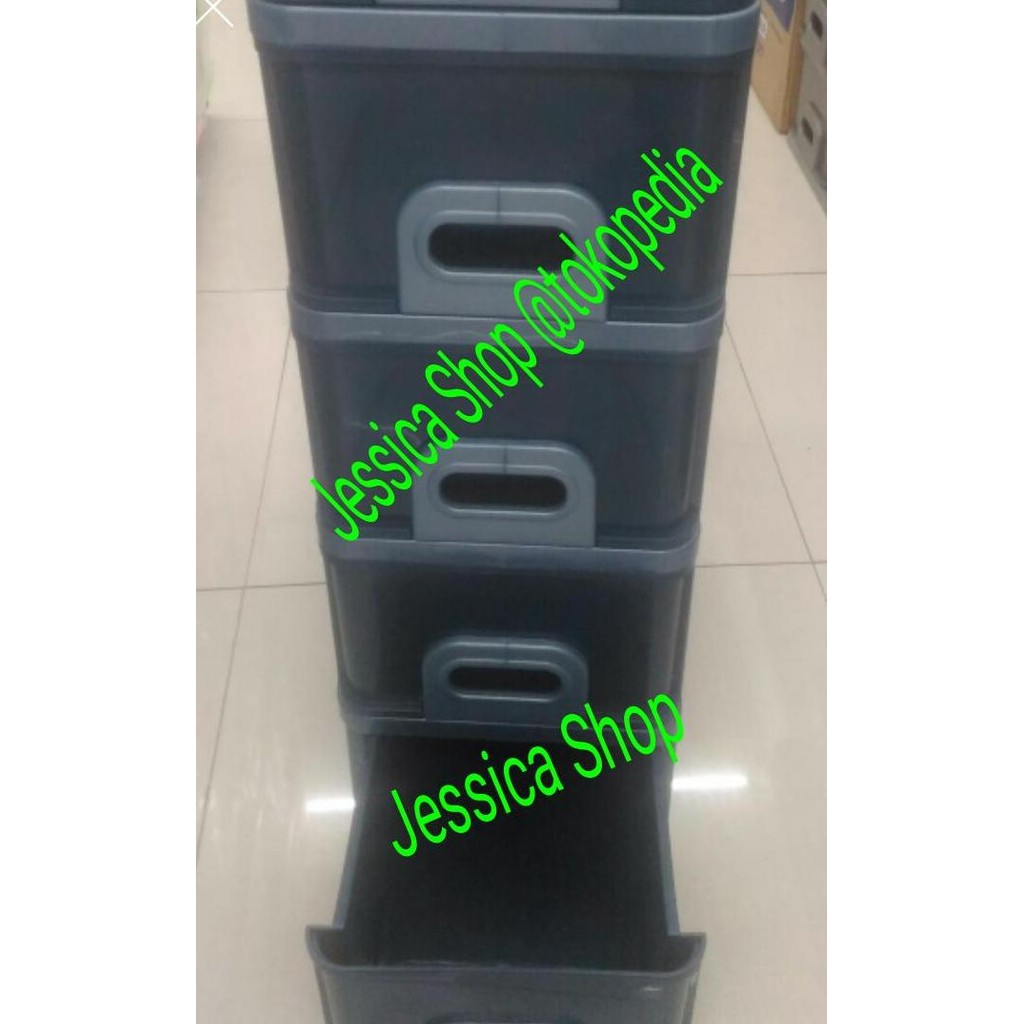 Jual Laci Minimalis Lemari /Laci Container Plastik Inova Lion Star ...