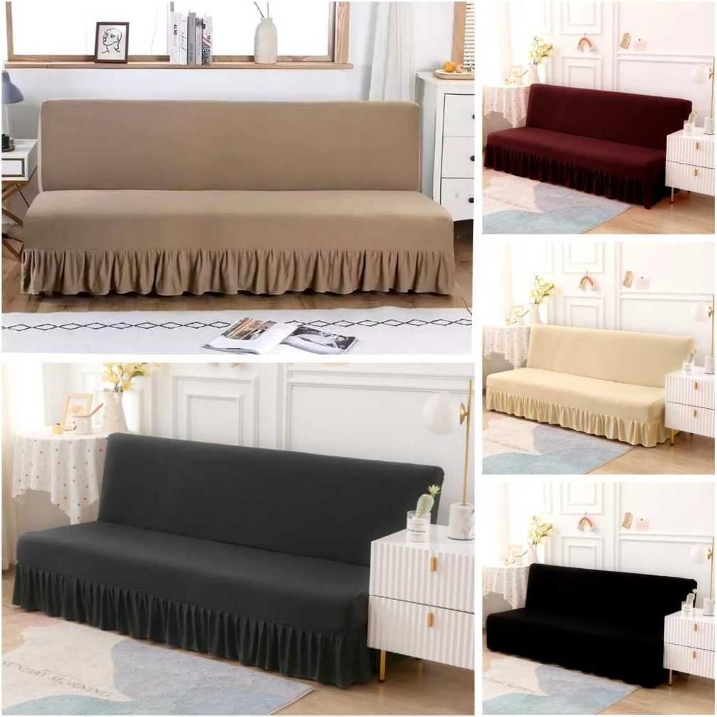 Jual TERBARU- Sarung PELINDUNG sofa bed INFORMA elastis / Halus ...