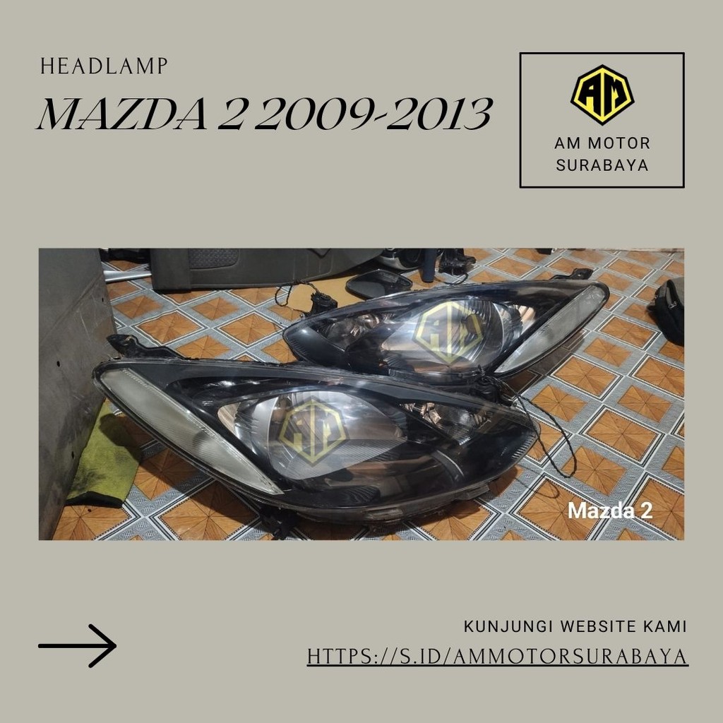 Mazda 2. Koplampen links | Autodemontage Rutte