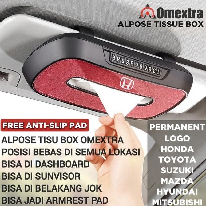 Jual Alpose Car Tissue Box Mobil Omextra Multi Location Tempat Tisu ...
