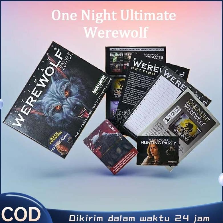 Jual Werewolf Deluxe Kartu Warewolf Warewolf Card Board Game Deluxe ...