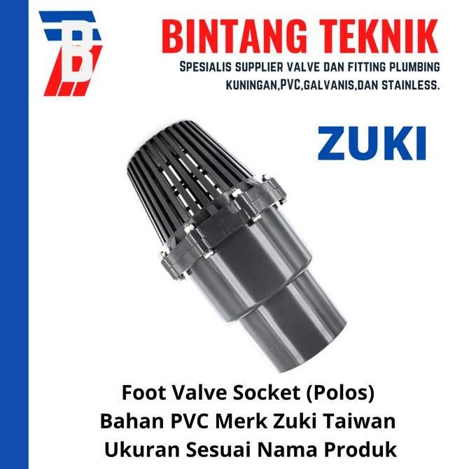 Jual Foot Valve Pvc 4