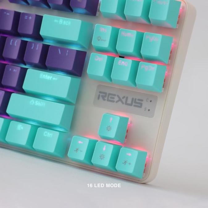 Jual ASLI KEYBOARD GAMING REXUS AYAKA SERIES TKL KG3 KG4 LED ANIME ...