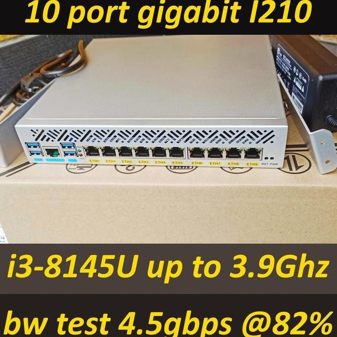 Jual MIKROTIK X86 4 CORE THREAD 3.9 GHZ INDUSTRIAL MINI ROUTER PC 4 10 ...