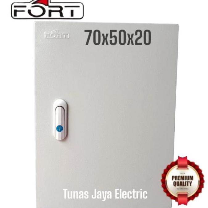Jual Box Panel Metal 70x50x20 INDOOR IP55 FORT (PREMIUM) | Shopee Indonesia